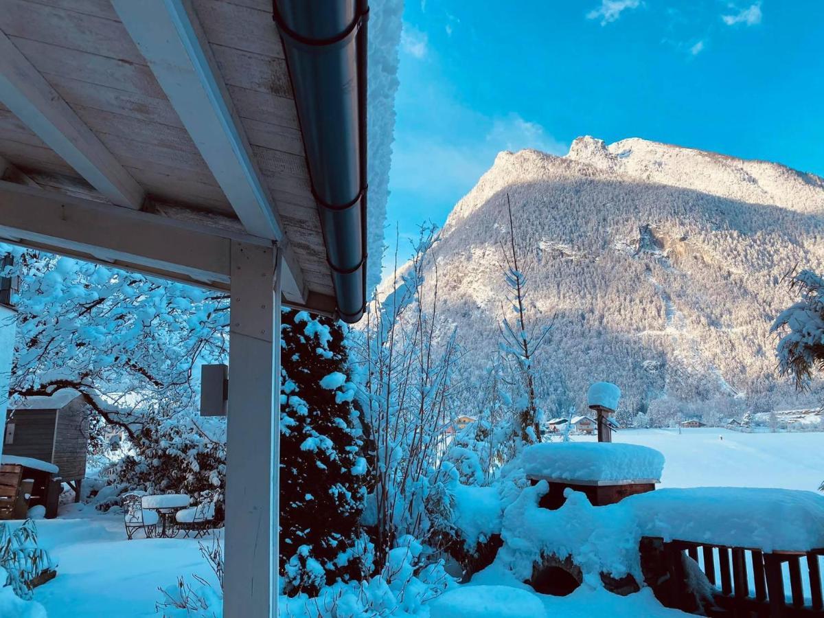 Forest Chalet, 15 Min To Salzburg Olt Town, And Most Beautiful Lakes, Secluded Location, 1,000 Sqm Garden, Mountainview, Panorama Sauna, Bath Whirlpool, Bbq&Bikes&Sunbeds For Free, Up To 10 P Golling an der Salzach Εξωτερικό φωτογραφία